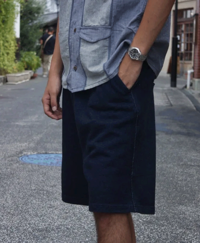 graphzero Climbing Shorts Sashiko Men's Women's Unisex [GZ-CLSP-0608-SK]