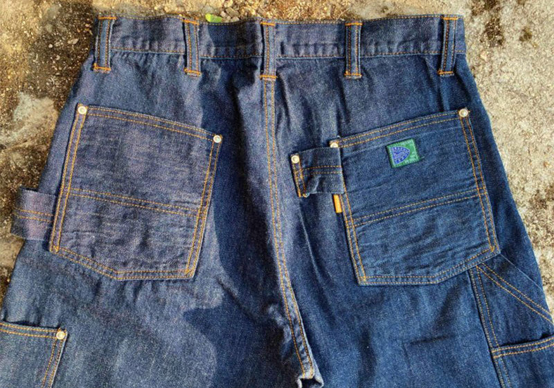 graphzero(グラフゼロ)  ダブルニーショーツ 10ozセルビッチデニム ショートパンツ デニム メンズ [GZ-DKSP-0406]