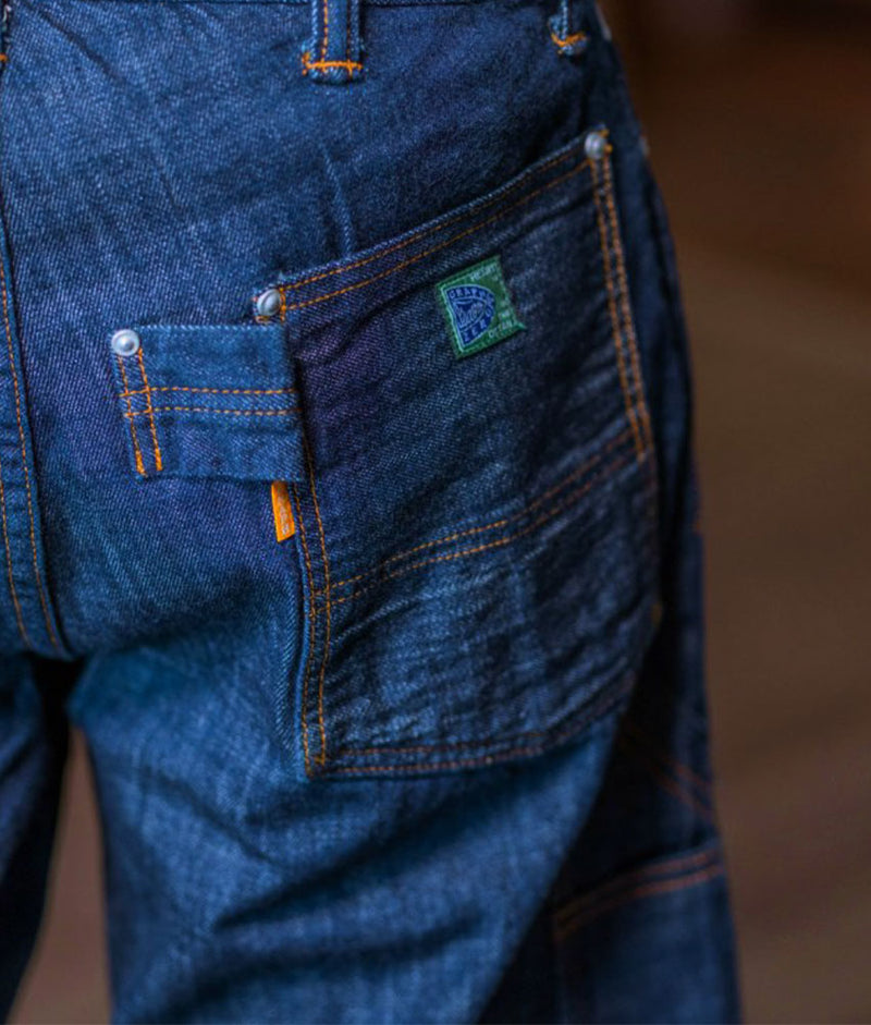 graphzero(グラフゼロ)  ダブルニーショーツ 10ozセルビッチデニム ショートパンツ デニム メンズ [GZ-DKSP-0406]