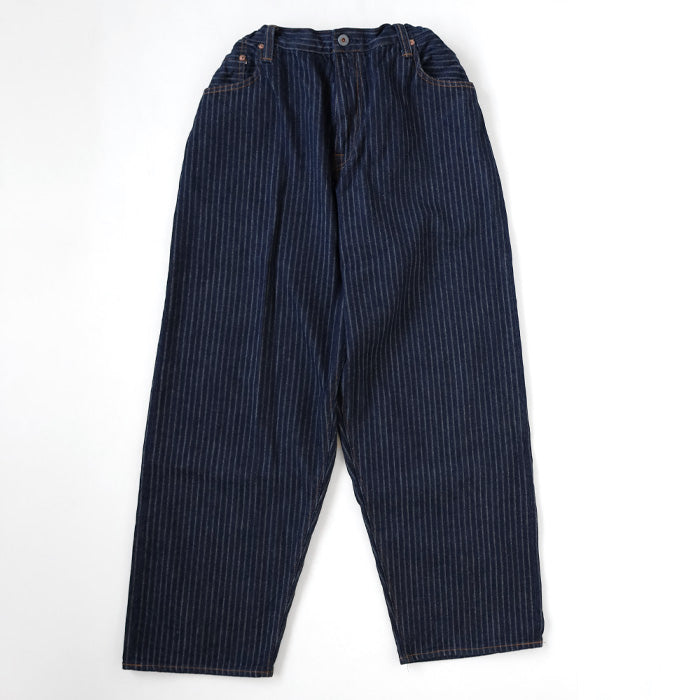 graphzero Easy 5-pocket pants, 12oz selvedge denim indigo needle-punched herringbone one-wash for men and women unisex [GZ-E5PK-0604-CST] Okayama Kurashiki Kojima Jeans Denim Brand