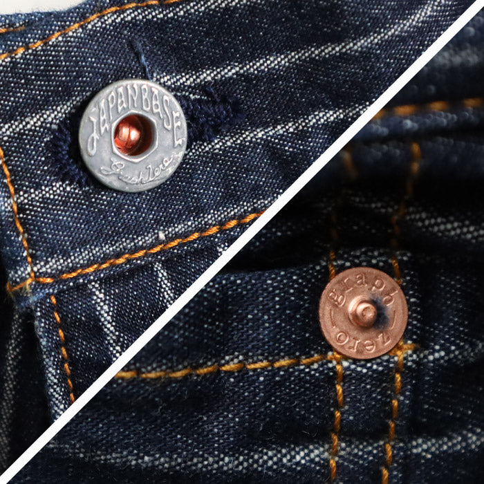 graphzero Easy 5-Pocket Pants 11oz Selvedge Denim Indigo Pin Stripe One Wash Men's Women's Unisex [GZ-E5PK-0604-CST] Okayama Kurashiki Kojima Jeans Denim Brand