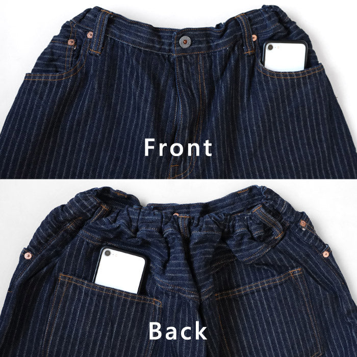 graphzero Easy 5-pocket pants, 12oz selvedge denim indigo needle-punched herringbone one-wash for men and women unisex [GZ-E5PK-0604-CST] Okayama Kurashiki Kojima Jeans Denim Brand