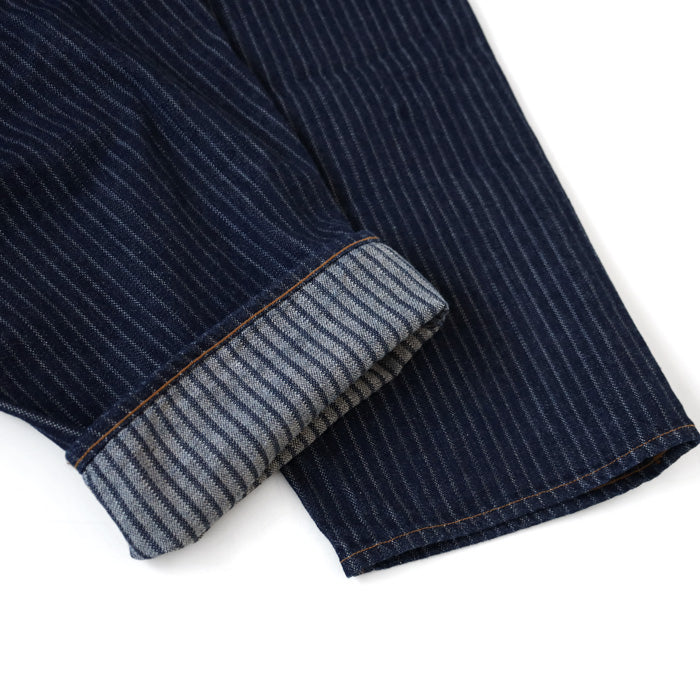 graphzero Easy 5-pocket pants, 12oz selvedge denim indigo needle-punched herringbone one-wash for men and women unisex [GZ-E5PK-0604-CST] Okayama Kurashiki Kojima Jeans Denim Brand