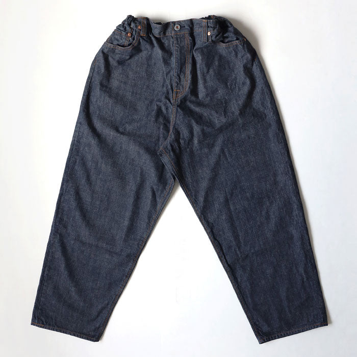 graphzero(グラフゼロ) イージー5ポケットパンツ 10oz セルビッチデニム インディゴ シャンブレー ワンウォッシュ メンズ レディース 男女兼用 [GZ-E5PK-0604-CMB]