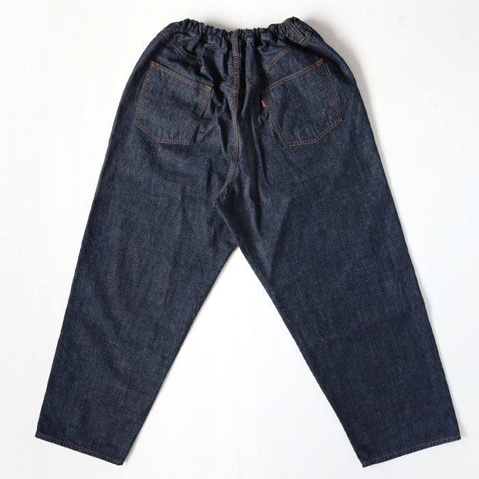 graphzero(グラフゼロ) イージー5ポケットパンツ 10oz セルビッチデニム インディゴ シャンブレー ワンウォッシュ メンズ レディース 男女兼用 [GZ-E5PK-0604-CMB]