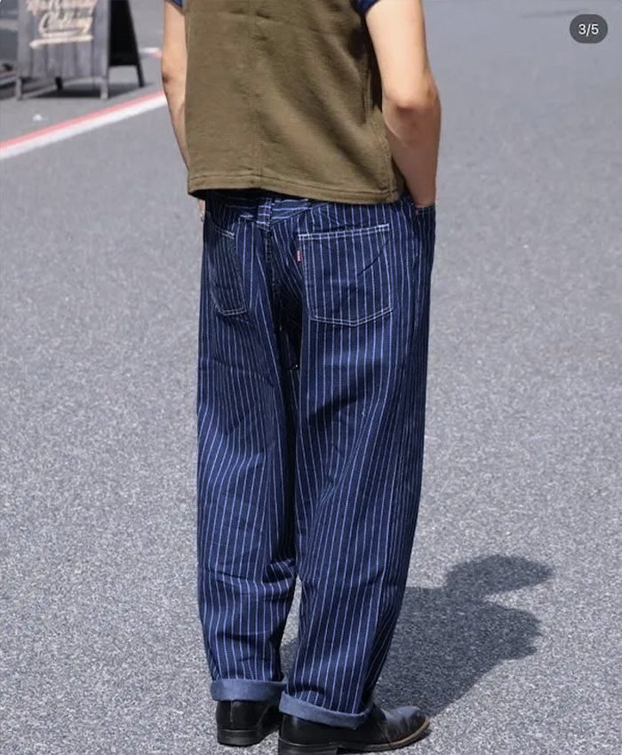 graphzero(グラフゼロ) イージー5ポケットパンツ 11ozデニム インディゴ ウォバッシュ ワンウォッシュ メンズ レディース 男女兼用 [GZ-E5PK-WABA] 岡山 倉敷 児島 ジーンズ デニム ブランド