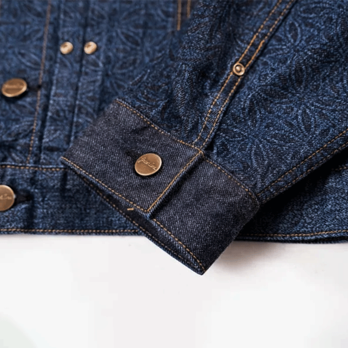 graphzero (グラフゼロ) 10オンス エンボスデニム パッチワークジャケット メンズ レディース 男女兼用 [GZ-ENGJ-0609] 岡山 倉敷 児島 ジーンズ デニム ブランド