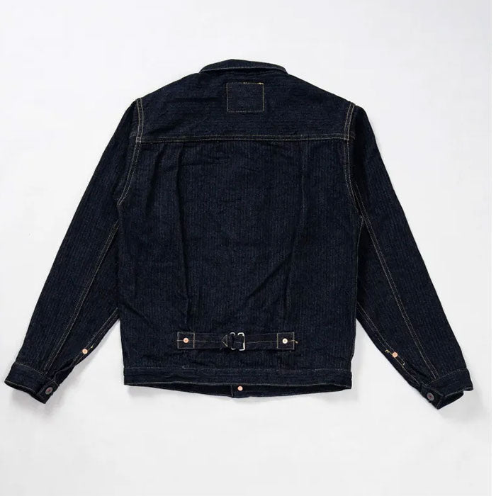 graphzero(グラフゼロ) 1st 大戦モデル デニムジャケット ヘリンボーン 16オンス セルビッチデニム メンズ レディース 男女兼用 [GZ-GJ1ST-HB] 岡山 倉敷 児島 ジーンズ デニム ブランド