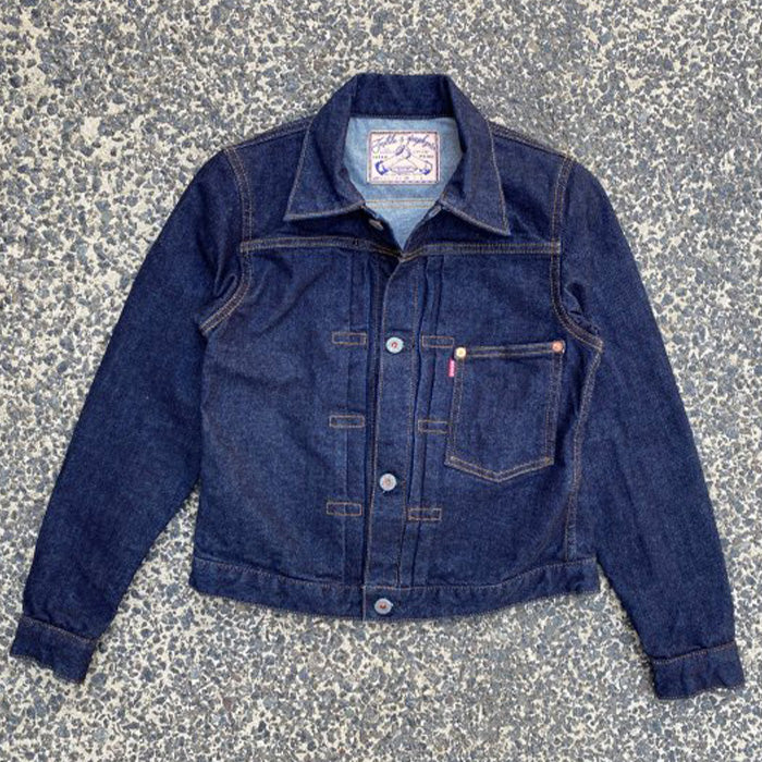 graphzero Monster Stretch 1st War Model Denim Jacket Ladies [GZ-GJ1STMSL-LADIES]