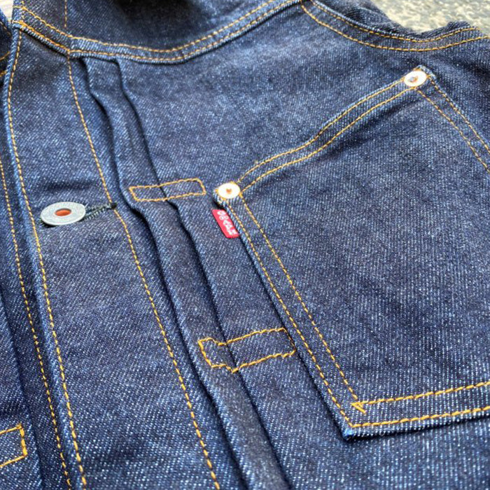 graphzero Monster Stretch 1st War Model Denim Jacket Ladies [GZ-GJ1STMSL-LADIES]