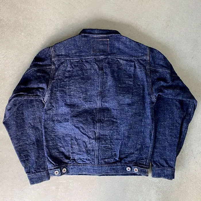 graphzero(グラフゼロ) 15oz セルビッチ デニムジャケット スラブヤーン 2nd メンズ レディース 男女兼用 [GZ-GJ2ND-0511SB]