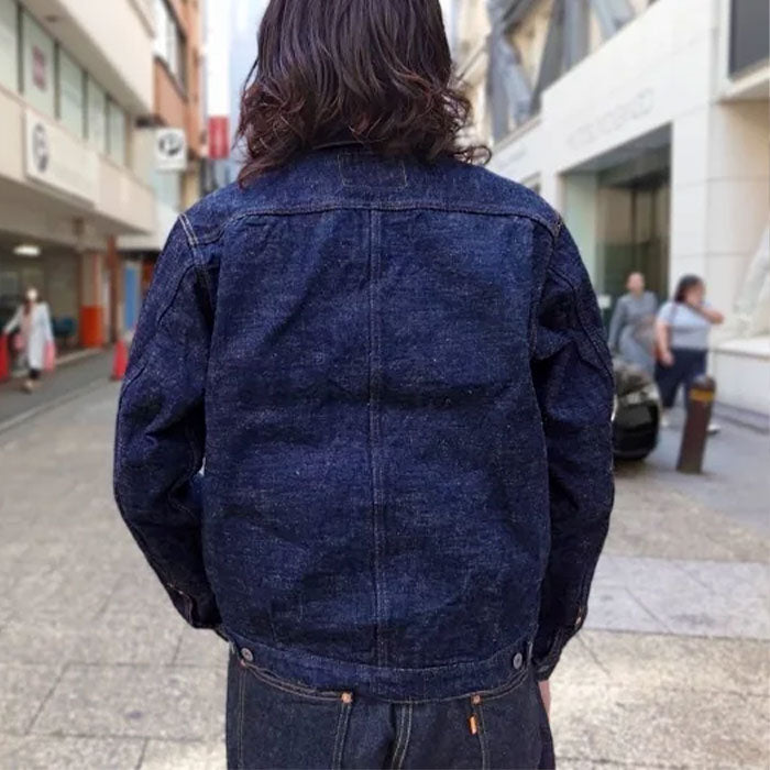 graphzero(グラフゼロ) 15oz セルビッチ デニムジャケット スラブヤーン 2nd メンズ レディース 男女兼用 [GZ-GJ2ND-0511SB]