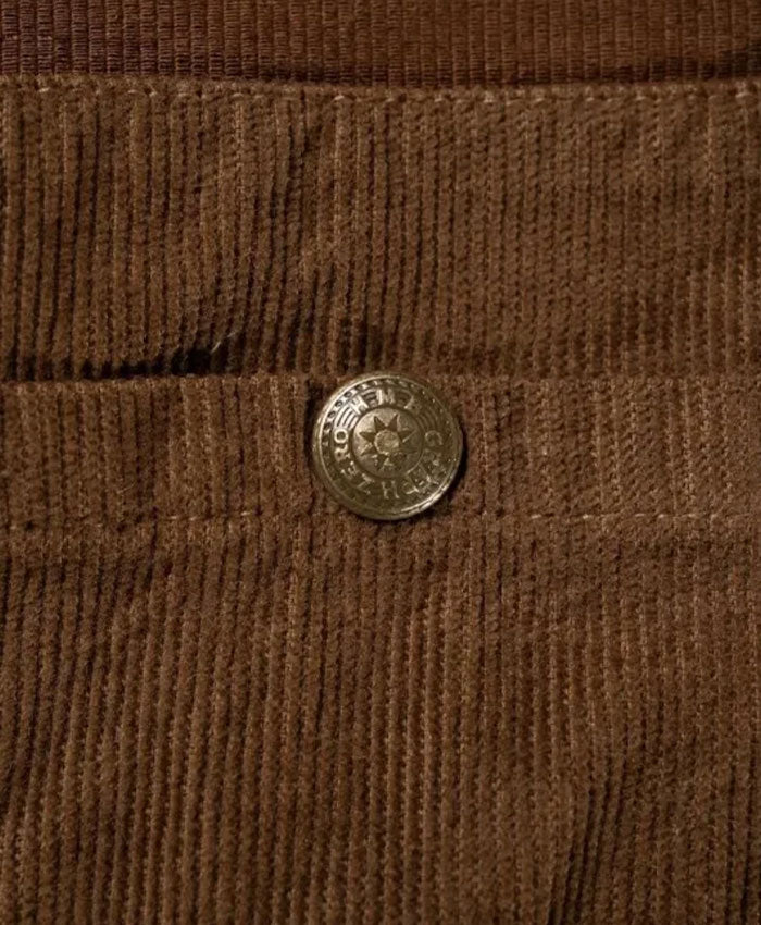 graphzero Gardener Parka Cotton-Linen Uncut Corduroy Brown [GZ-GNPK-BRN] Okayama Kurashiki Kojima Jeans Denim Brand