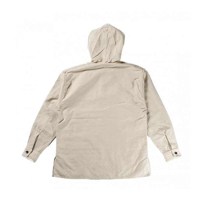 graphzero Gardener Parka Cotton-Linen Uncut Corduroy White [GZ-GNPK-WH] Okayama Kurashiki Kojima Jeans Denim Brand