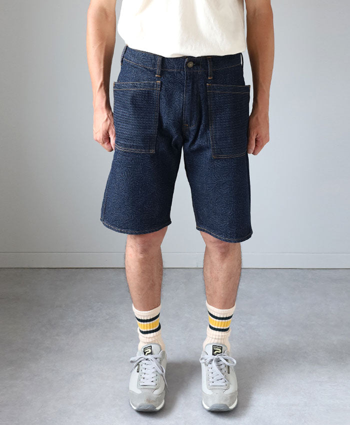 graphzero(グラフゼロ) ガゼットベイカーショーツ リーフ 10oz