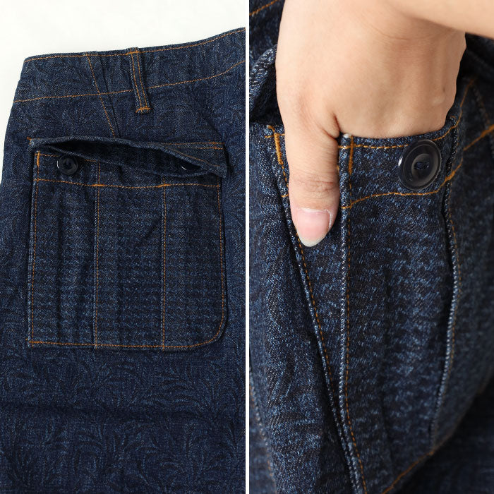 graphzero(グラフゼロ) ガゼットベイカーショーツ リーフ 10oz