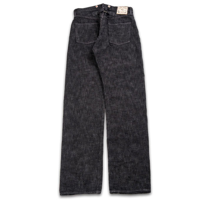 graphzero 15oz Selvedge Yarn-Dyed Heritage Jeans Black Men's