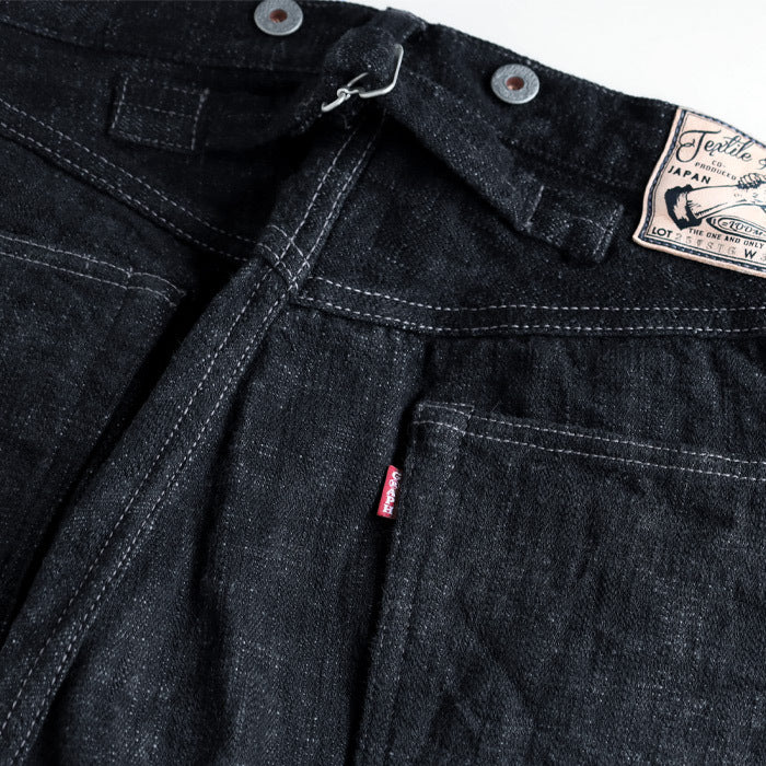 graphzero 15oz Selvedge Yarn-Dyed Heritage Jeans Black Men's