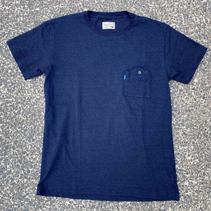 graphzero (graph zero) indigo crew neck T-shirt short sleeve men's ladies [GZ-IDTC-0506]