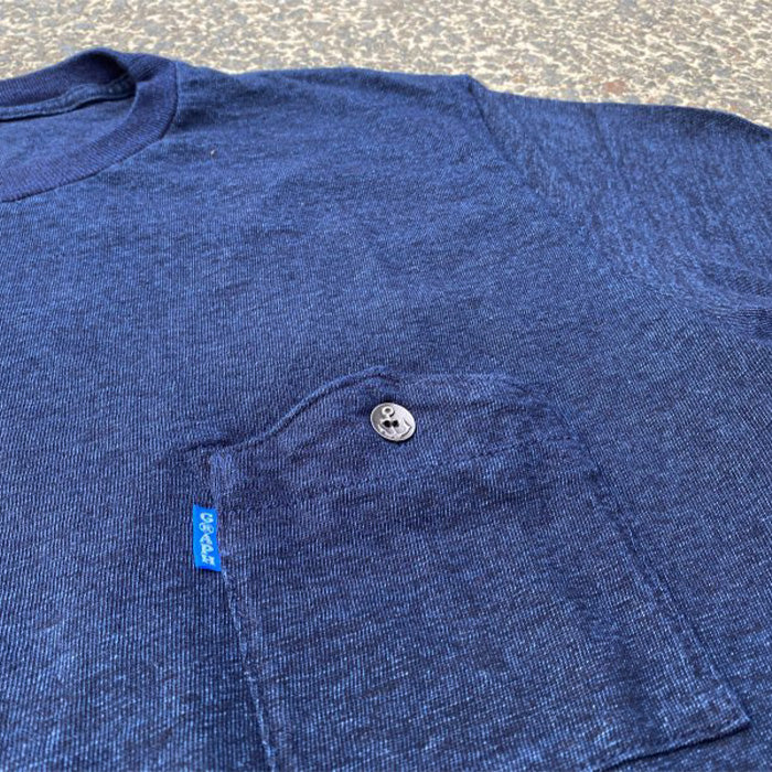 graphzero (graph zero) indigo crew neck T-shirt short sleeve men's ladies [GZ-IDTC-0506]