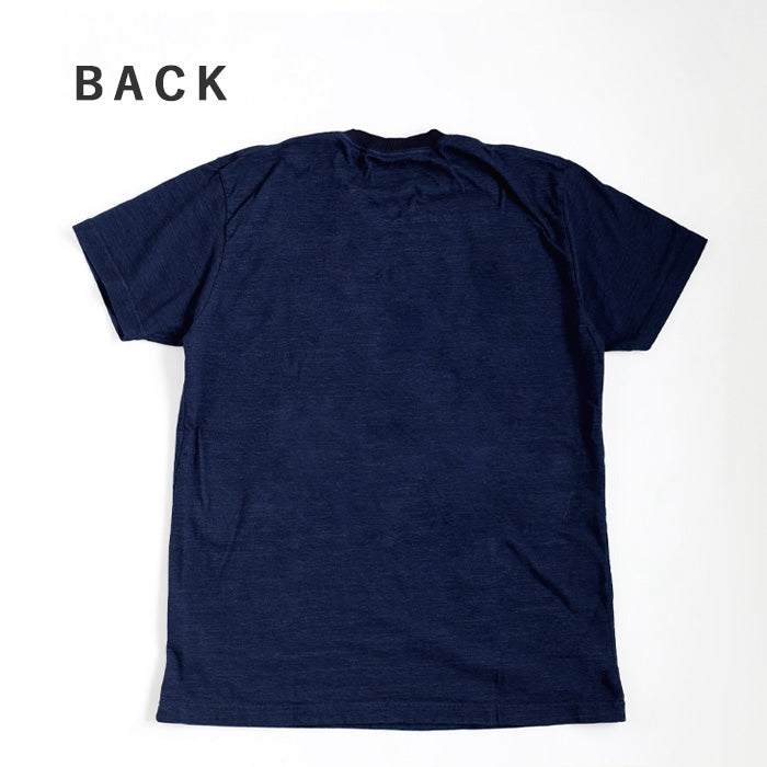 graphzero（グラフゼロ）VネックTシャツ インディゴ 半袖 メンズ