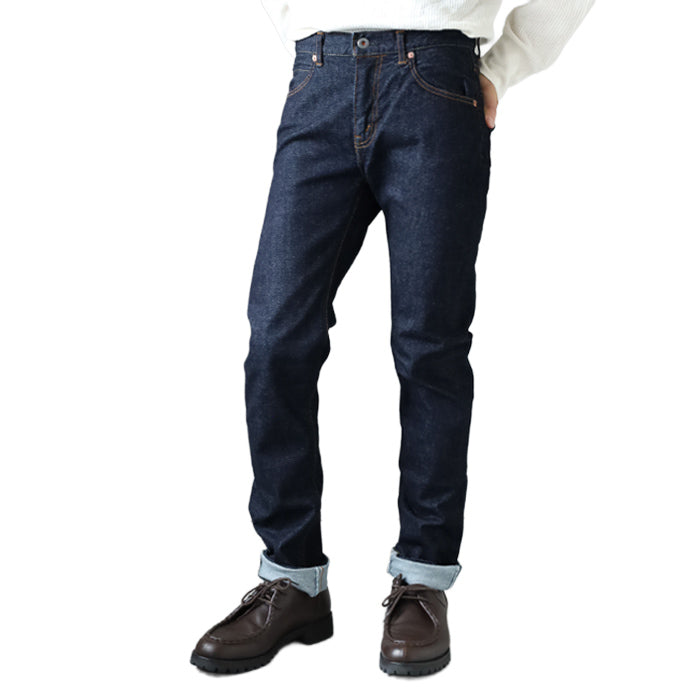 graphzero Monster Stretch 5 Pocket Pants Slim Jeans Indigo Men's Women's Unisex [GZ-MS5PSL-0408]