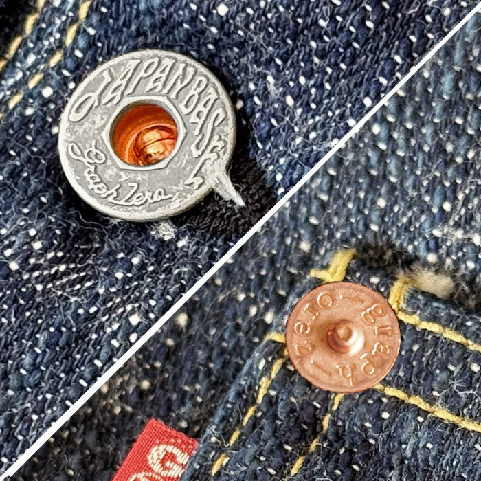 graphzero World War II Model 1st Denim Jacket 15oz Yarn-dyed