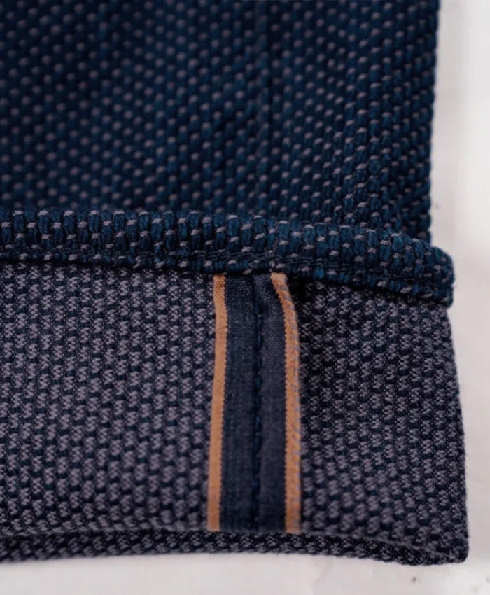 graphzero 13oz Sashiko Loose Straight Jeans Indigo One Wash [GZ-SKLST-ID] Okayama Kurashiki Kojima Jeans Denim Brand