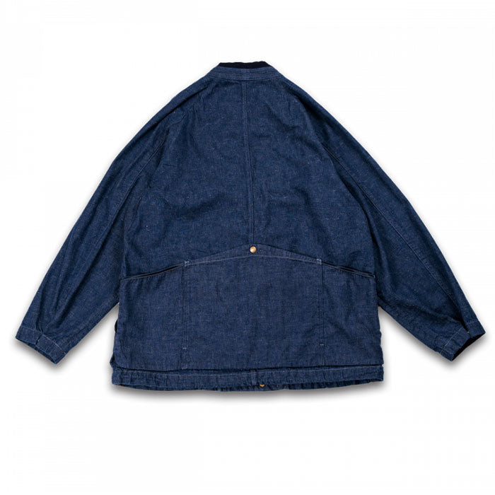 graphzero(グラフゼロ) 作務衣 ジャケット ネップデニム 11oz