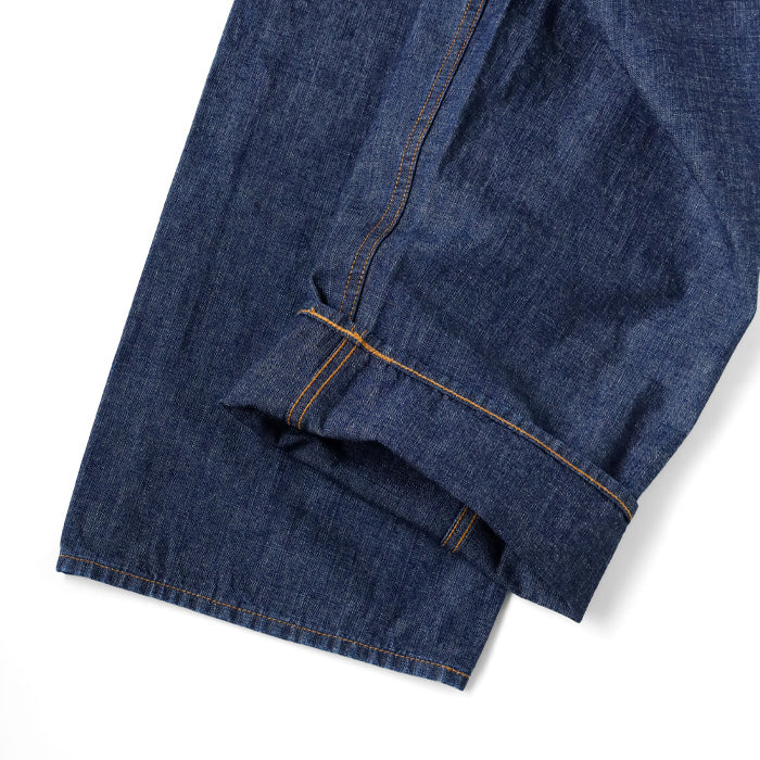 graphzero Deck Bib Overalls 10oz Denim Indigo Chambray One Wash Men's Women's Unisex [GZ-USNOA-0505ID] Okayama Kurashiki Kojima Jeans Denim Brand