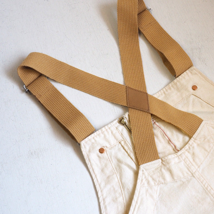 [2 colors] graphzero Deck Bib Overall Denim Men's Women's Unisex [GZ-USNOA-0207] 