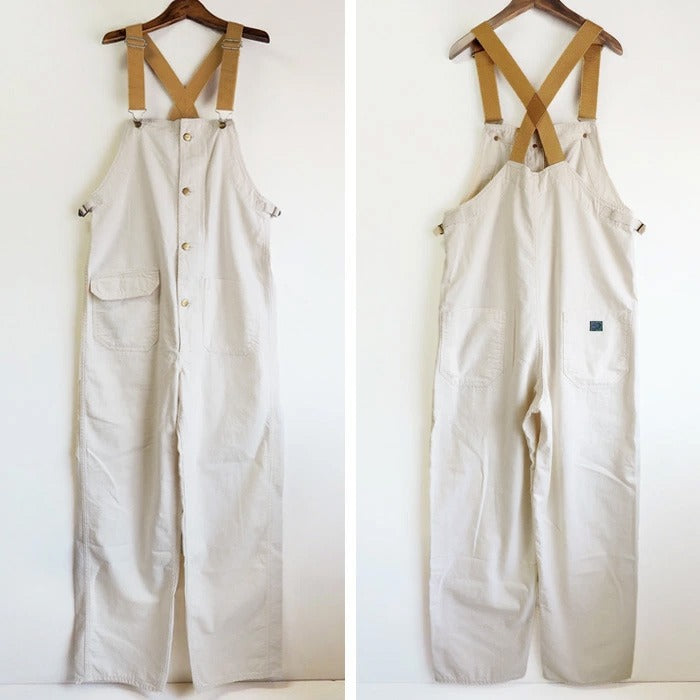 [2 colors] graphzero Deck Bib Overall Denim Men's Women's Unisex [GZ-USNOA-0207] 