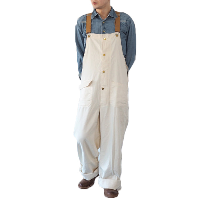 [2 colors] graphzero Deck Bib Overall Denim Men's Women's Unisex [GZ-USNOA-0207] 