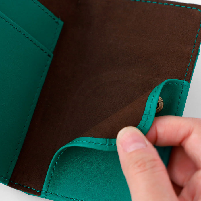 glart(グラート) パスケース ステンドグラス アンティークドア アノネイ アンタレスレザー レディース [H0213] リアルガラス 本革 革財布 革小物 ブランド