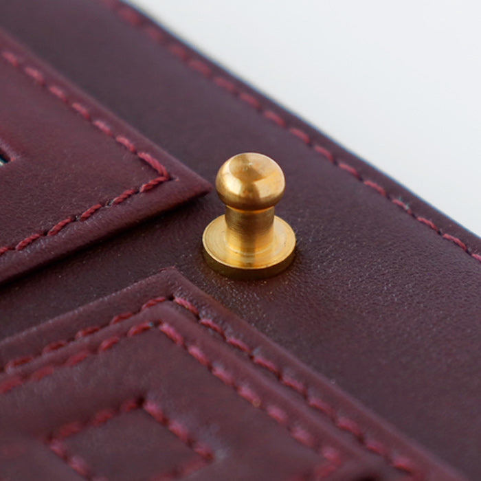 glart(グラート) パスケース ステンドグラス アンティークドア アノネイ アンタレスレザー レディース [H0213] リアルガラス 本革 革財布 革小物 ブランド