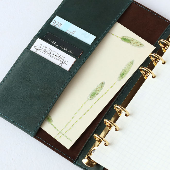 glart Stained Glass Antique Door System Organizer Cover, Navy Green [H0217-NVGRN]