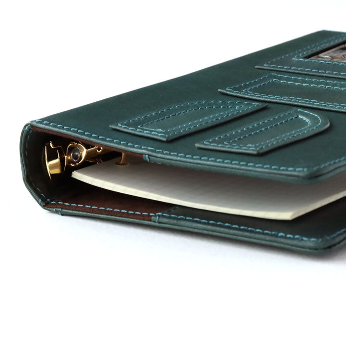 glart Stained Glass Antique Door System Organizer Cover, Navy Green [H0217-NVGRN]