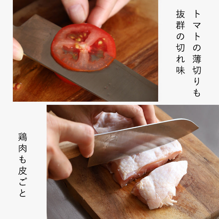 Tadafusa Knife Studio All-Purpose 170mm Santoku Knife [HK-2] Niigata Brand tadafusa