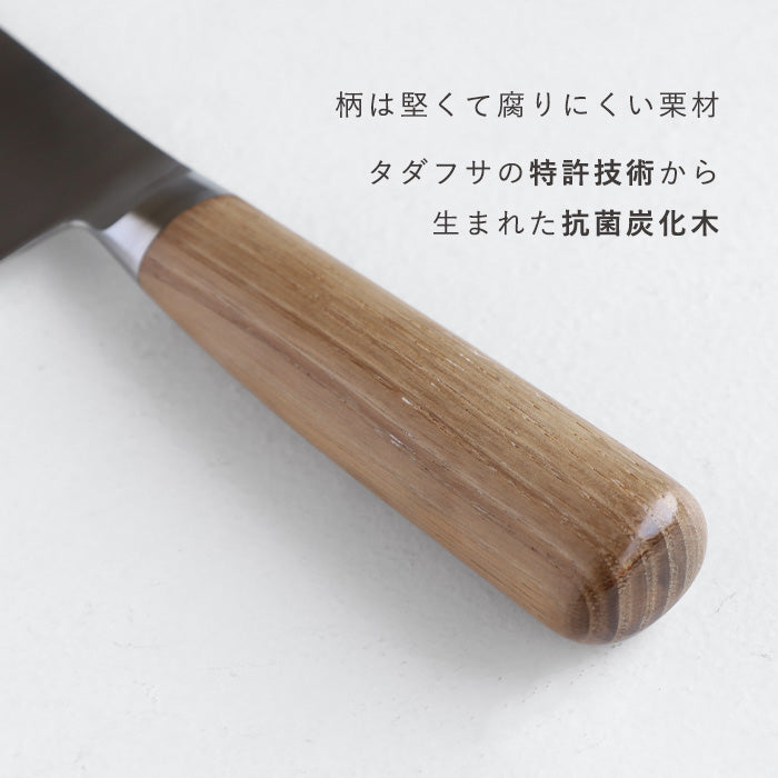 Tadafusa Knife Studio All-Purpose 170mm Santoku Knife [HK-2] Niigata Brand tadafusa