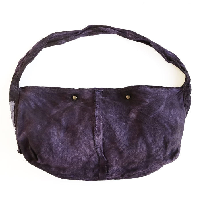 haru nomura Plant-dyed artist Haruka Nomura Natural dyed linen bag