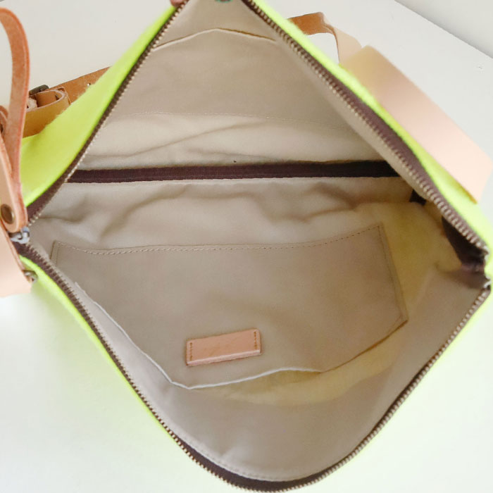 jidai(ジダイ) テニスボールフェルト アシンメトリーショルダーバッグ [J007] waji アップサイクル バッグ ブランド 肩掛け 斜めがけ