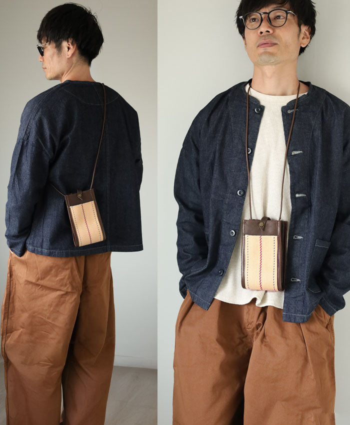 jidai(ジダイ) 消防ホース サコッシュ メンズ レディース [J011] waji アップサイクル バッグ ブランド 肩掛け 斜めがけ ショルダーバッグ