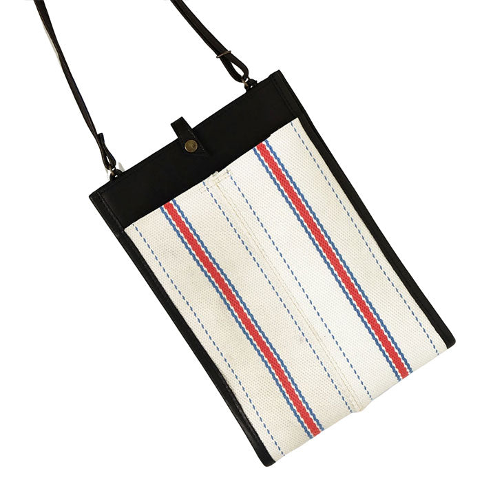 jidai Fire Hose Shoulder Bag for Men and Women [J012] waji Upcycled Brand Bag, Shoulder or Crossbody 