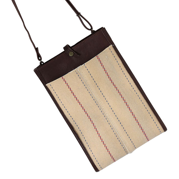 jidai Fire Hose Shoulder Bag for Men and Women [J012] waji Upcycled Brand Bag, Shoulder or Crossbody 