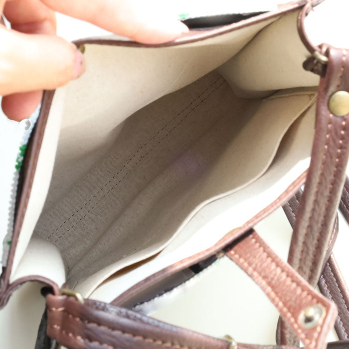 jidai(ジダイ) 消防ホース ショルダーバッグ メンズ レディース [J012] waji アップサイクル バッグ ブランド 肩掛け 斜めがけ