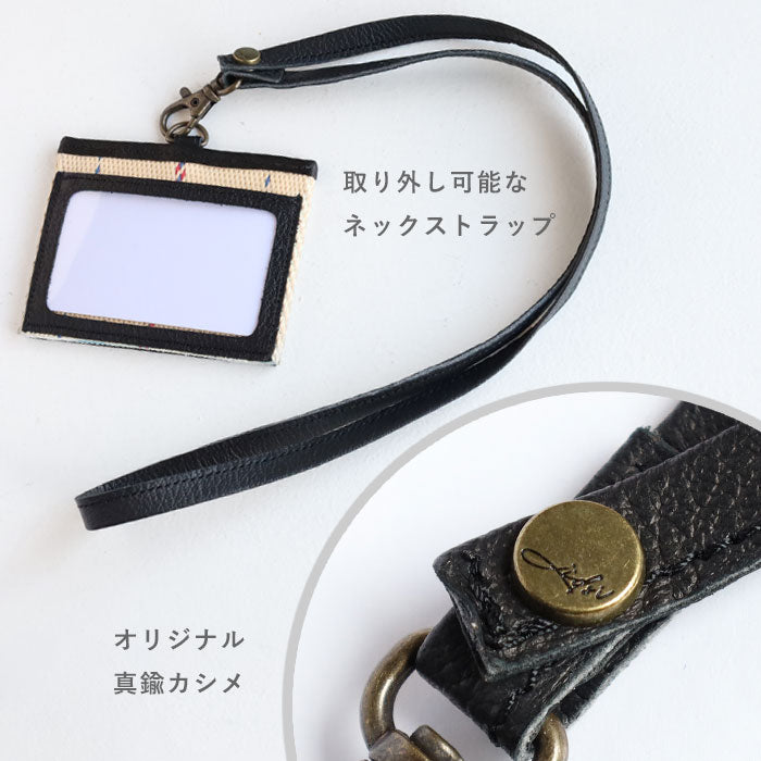 jidai(ジダイ) 消防ホース IDケース メンズ レディース [J013] waji アップサイクル ブランド ネームホルダー 名札