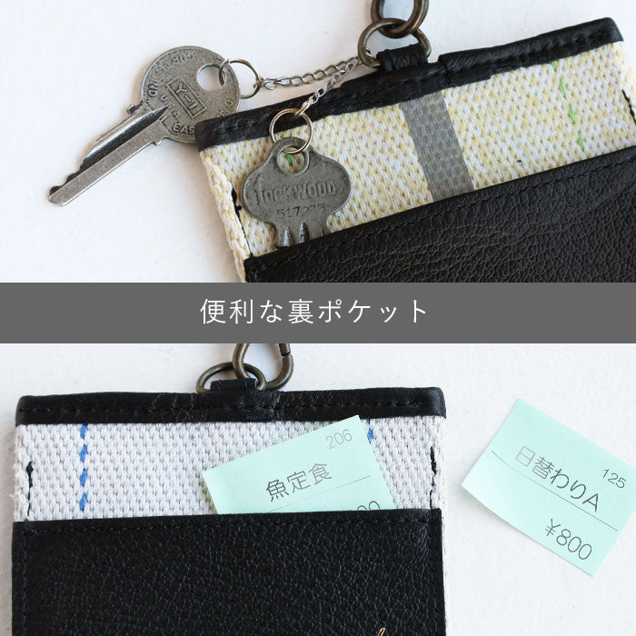 jidai(ジダイ) 消防ホース IDケース メンズ レディース [J013] waji アップサイクル ブランド ネームホルダー 名札