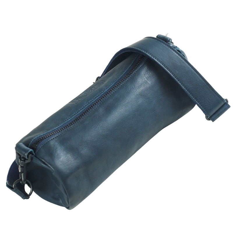 Butler Verner Sails(バトラーバーナーセイルズ)  馬革 ロール ショルダーバッグ メンズ レディース [JA-1059-22] 斜めがけ 肩掛け ポシェット ミニバッグ サコッシュ ボディバッグ 筒形