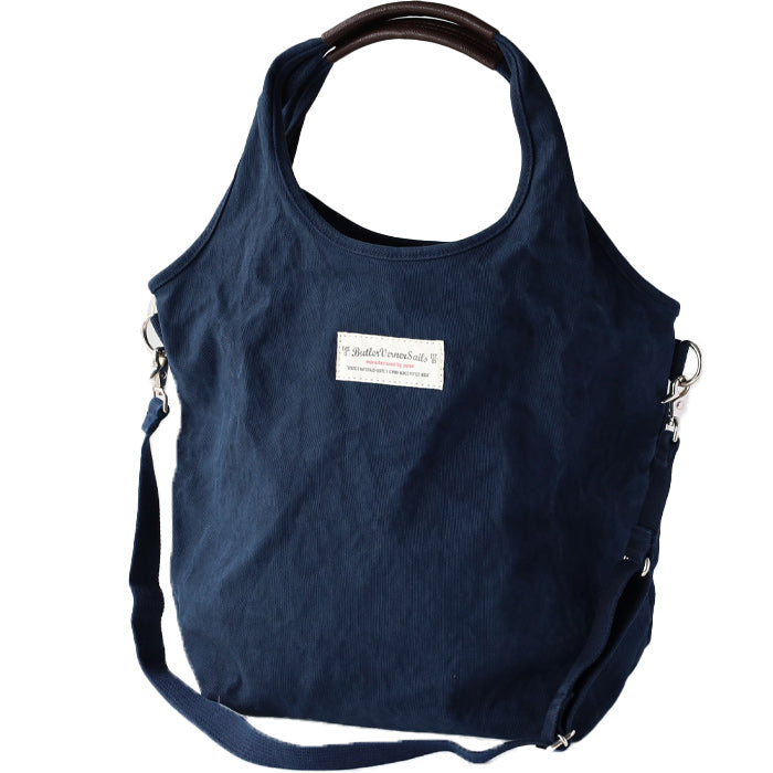 [4 colors] Butler Verner Sails 2WAY Tote Bag Reactive Dyed No. 6 Canvas Slender Handle [JA-1473-3] 