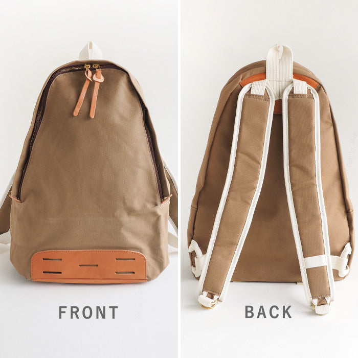 Butler Verner Sails No. 10 Paraffin Canvas Daypack Beige [JA-1509-2-BE] Women's Men's Canvas Lightweight Backpack 